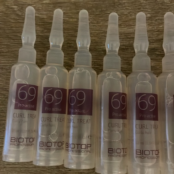 Biotop Professional 69 Pro Active Curly Hair Treatment Lot DISCONTINUED RARE - Picture 2 of 3